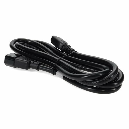 ADD-ON Addon 4Ft C14 To C13 14Awg 100-250V Black Power Extension Cable ADD-C132C1414AWG4FT